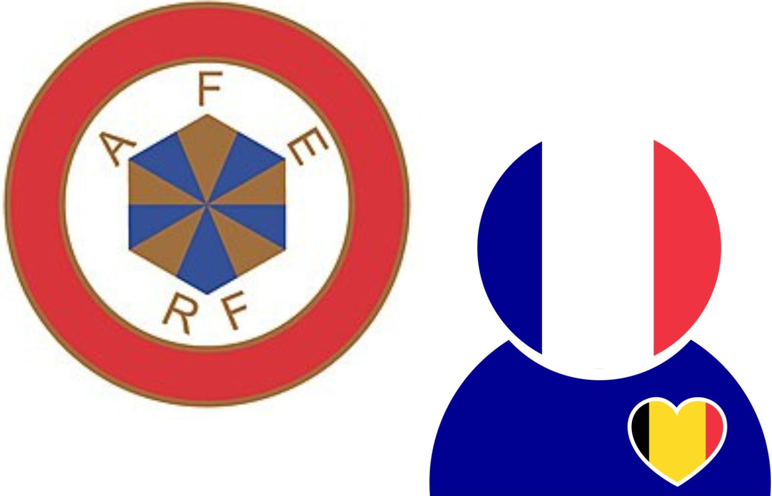Logo de l'Assemblée des Français de l'Etranger à gauche en haut et logo de l'AFrESHEB en bas à droite